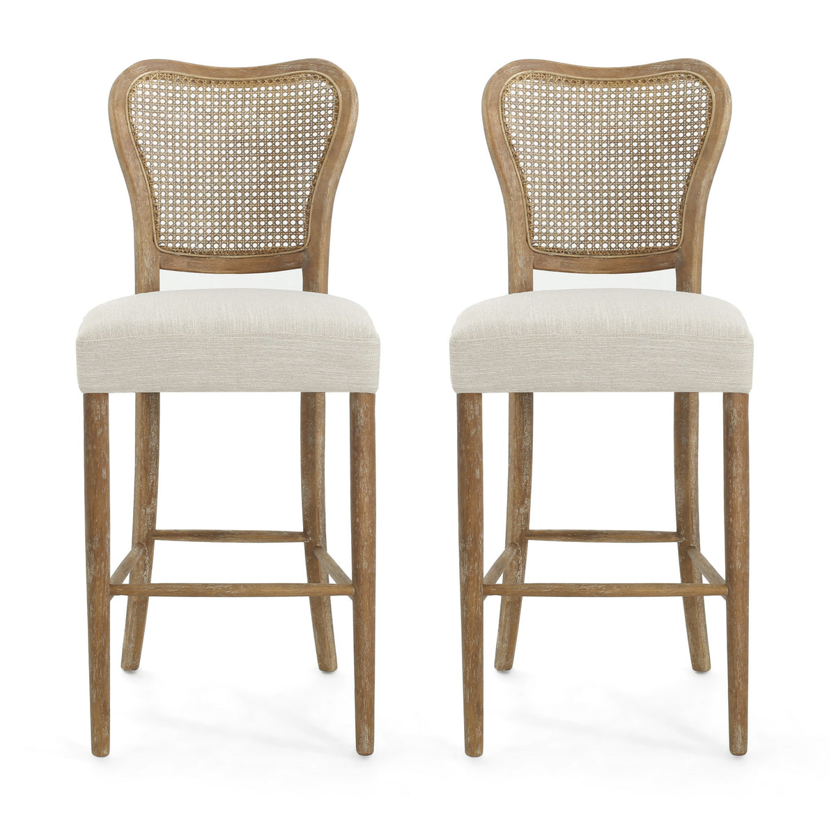 Barstool (Set of 2) - Dark Brown