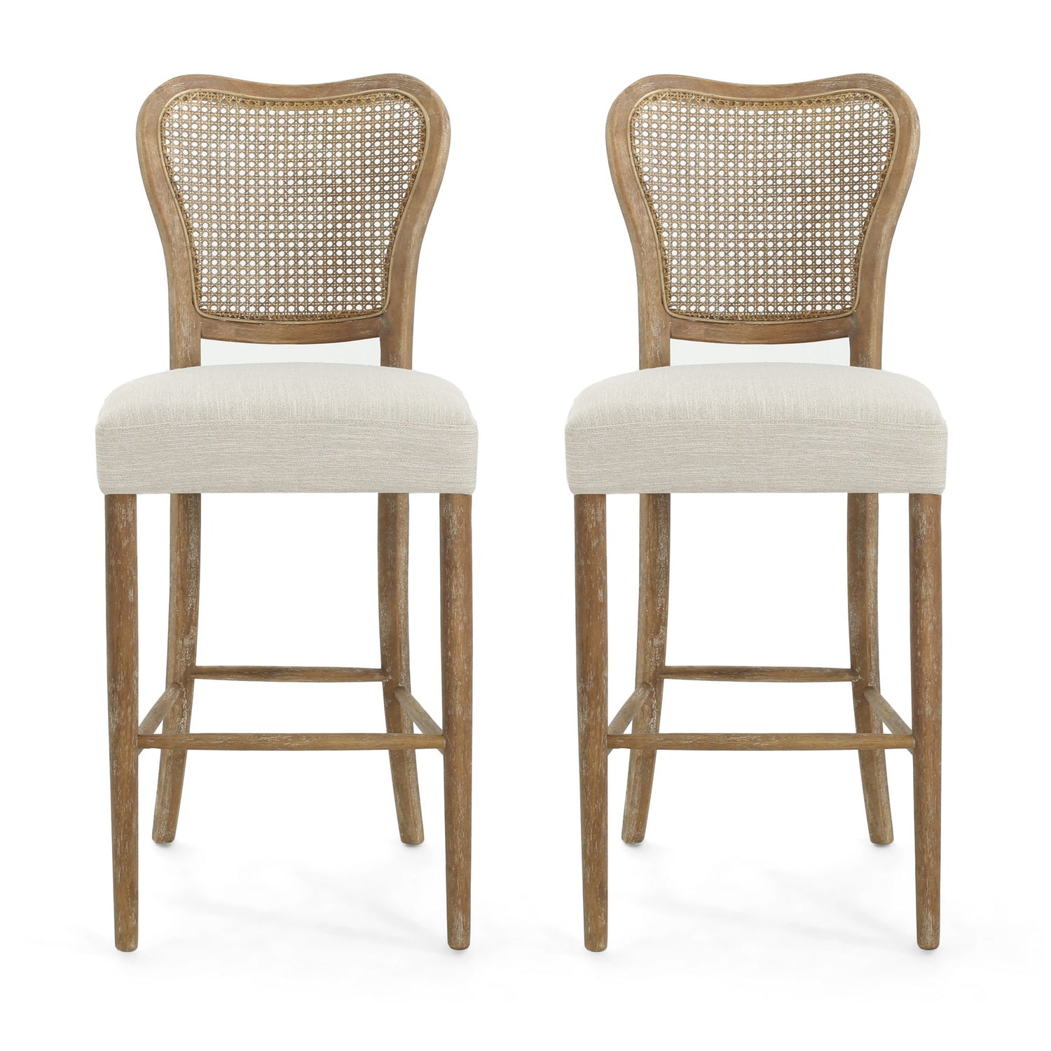 Barstool (Set of 2) - Dark Brown