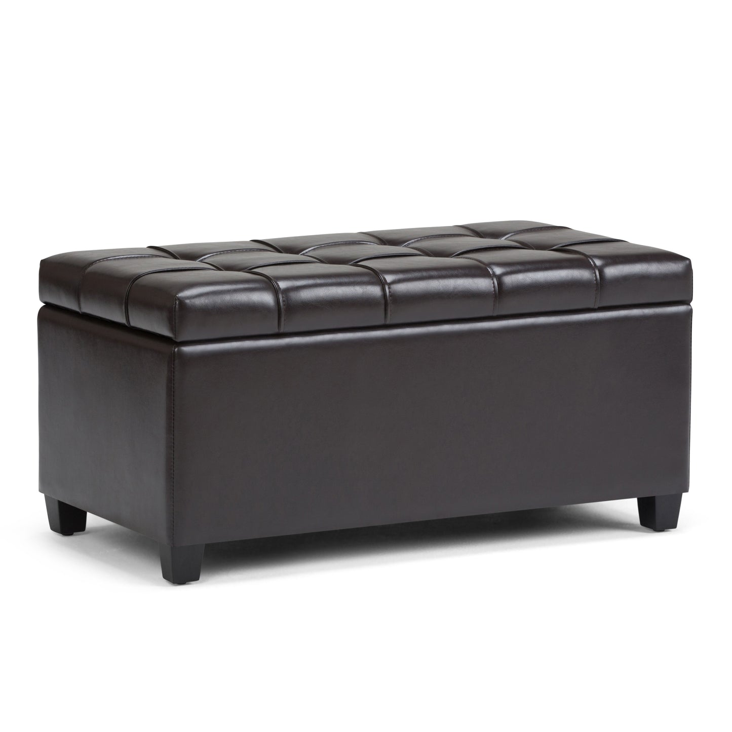 Sienna - Upholstered Storage Ottoman Bench