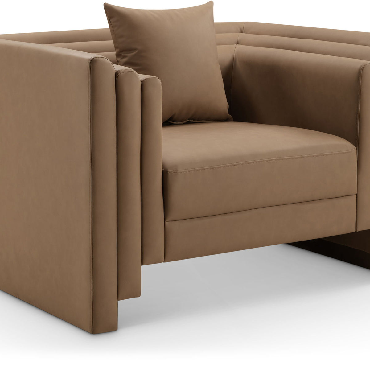 Everett - Vegan Leather Upholstered Chair