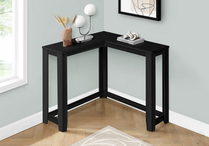 Corner Accent Console Table For Entryway, Unique Design Contemporary & Modern