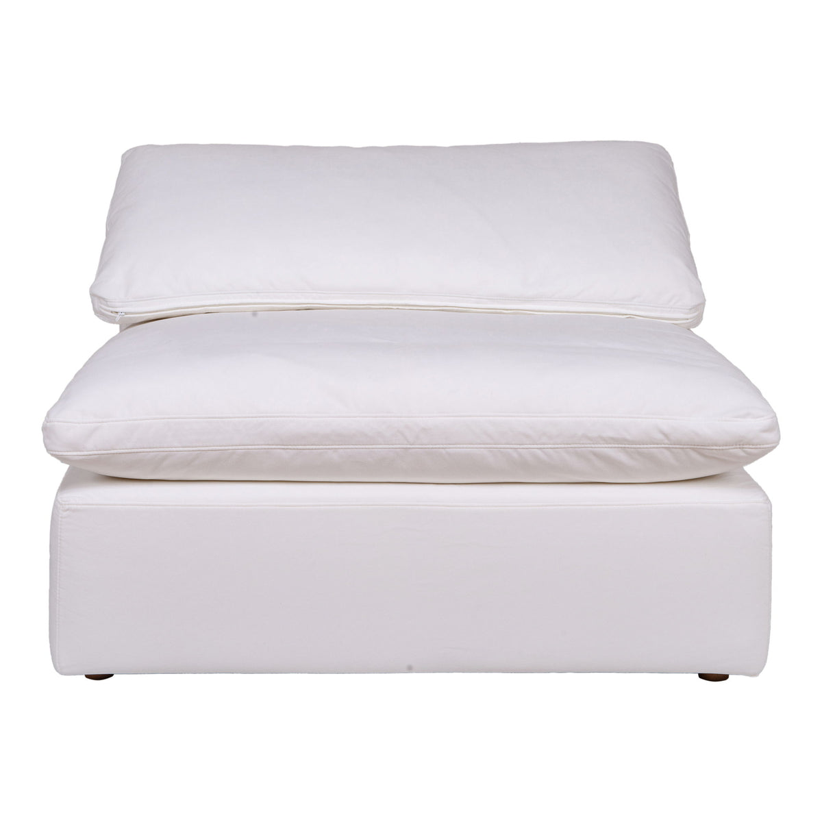 Clay - Livesmart Fabric Slipper Chair - Cream