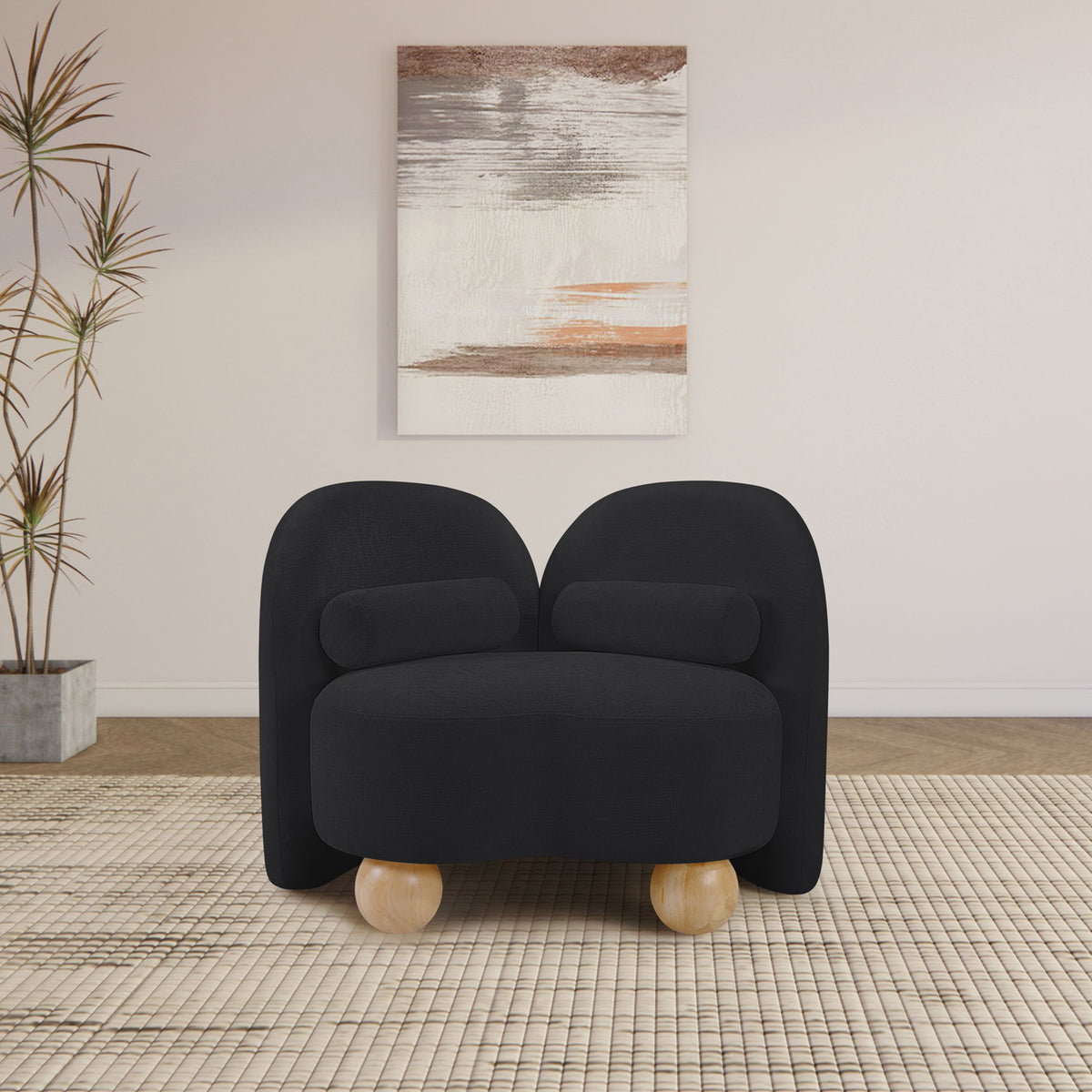Daphne - Chenille Chair