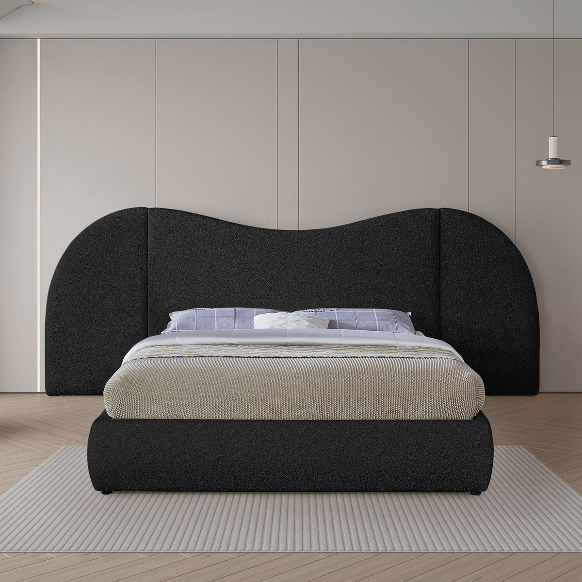 Everest - Boucle Fabric Bed