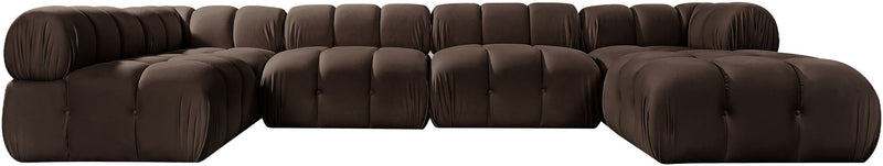 Orin - 6 Piece Modular Sectional (3 Modular Chairs, 2 Corner Chairs & Ottoman)