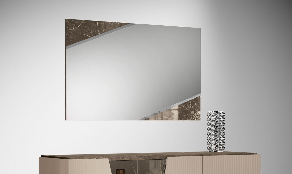 Fidia - Mirror For Buffet - Dark Brown