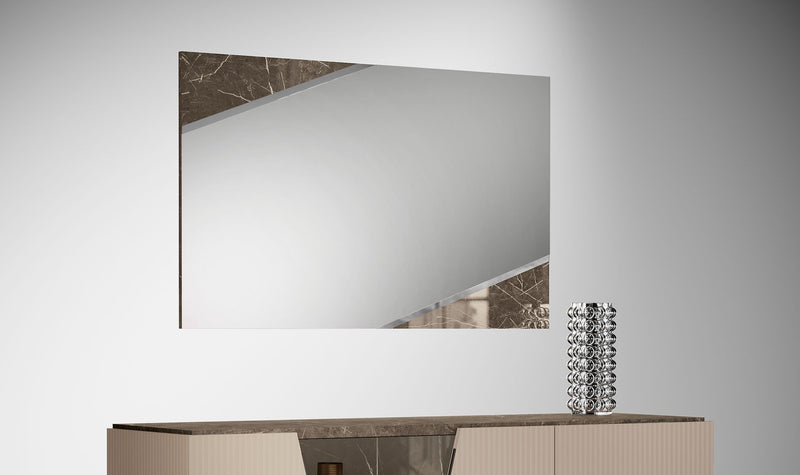 Fidia - Mirror For Buffet - Dark Brown