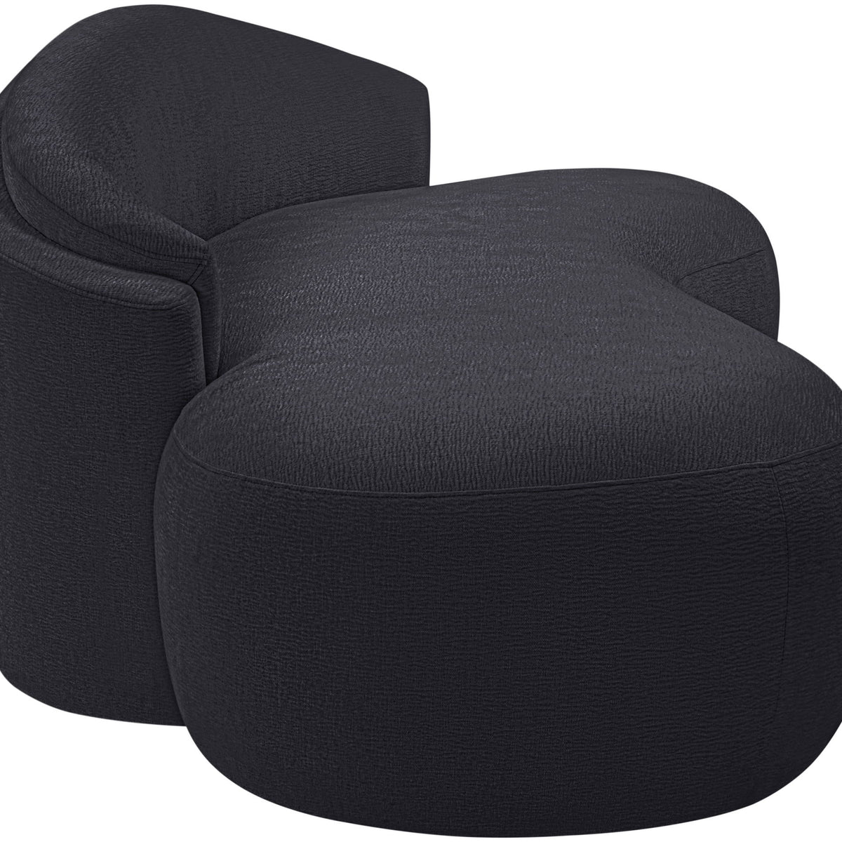 Caspian - Chenille Fabric Upholstered Loveseat