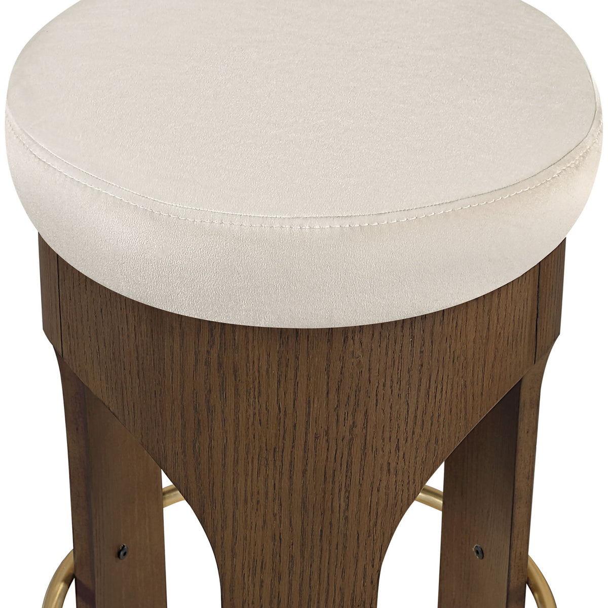 Bocceli - Counter Stool - Brown Base