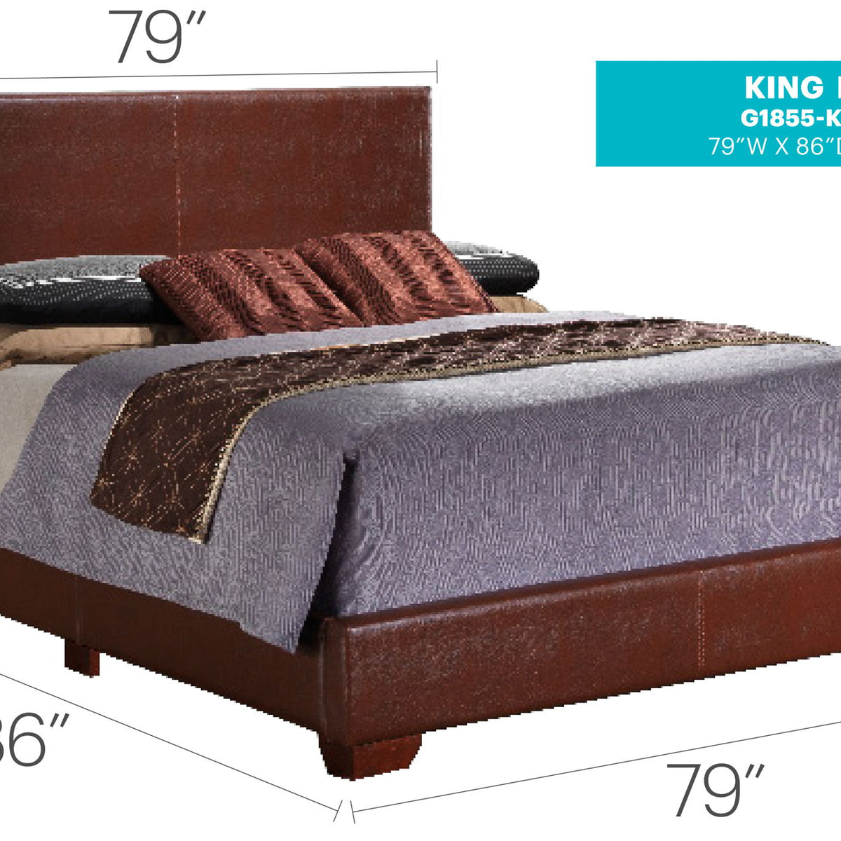 Elegant Platform Bed For Relaxed Spaces