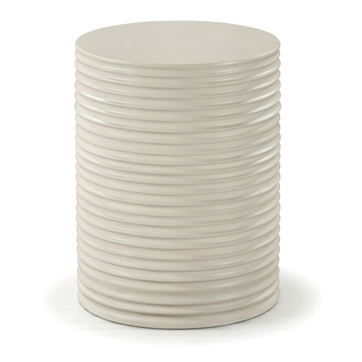 Nobi - Concrete End Table - Taupe