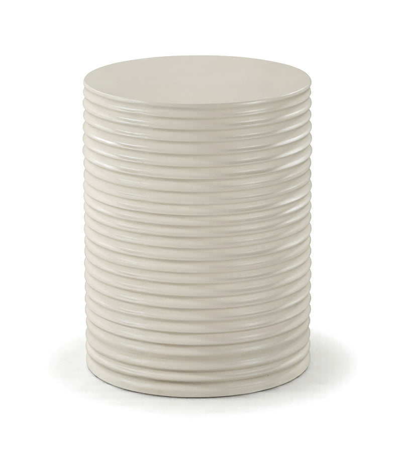 Nobi - Concrete End Table - Taupe