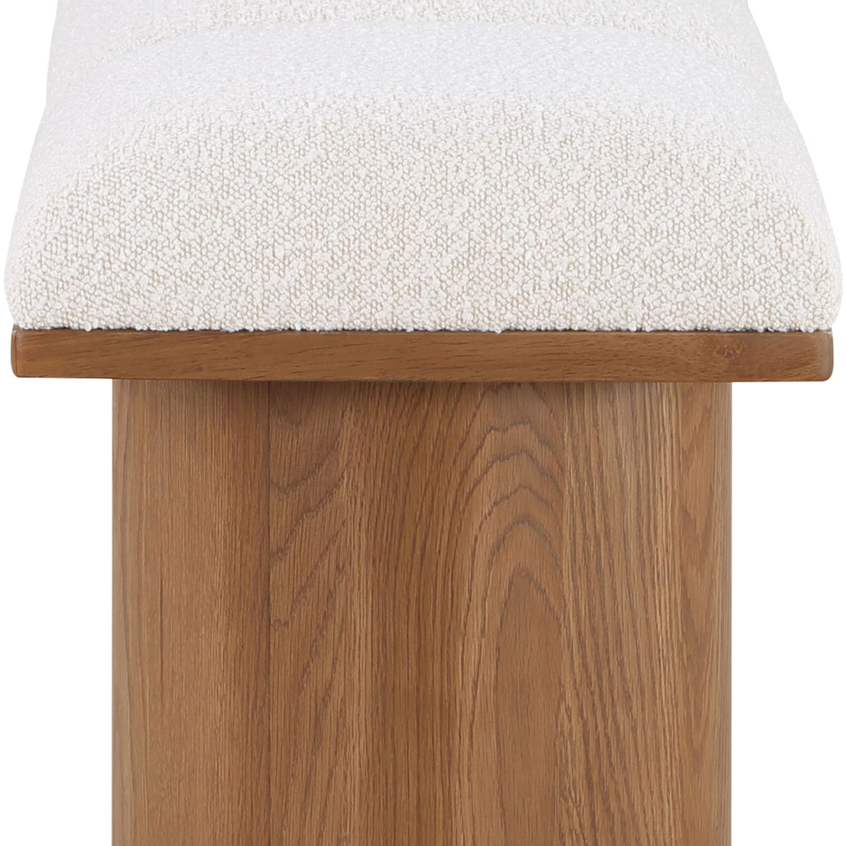 Pavilion - 3 Piece Modular Bench With Brown Base