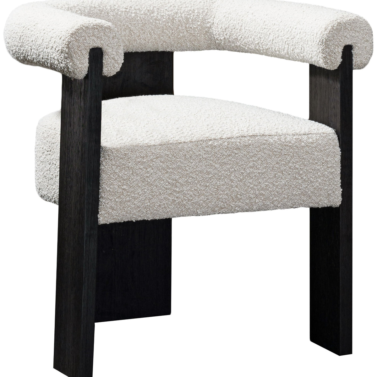 Barrel - Dining Chair - Black Legs