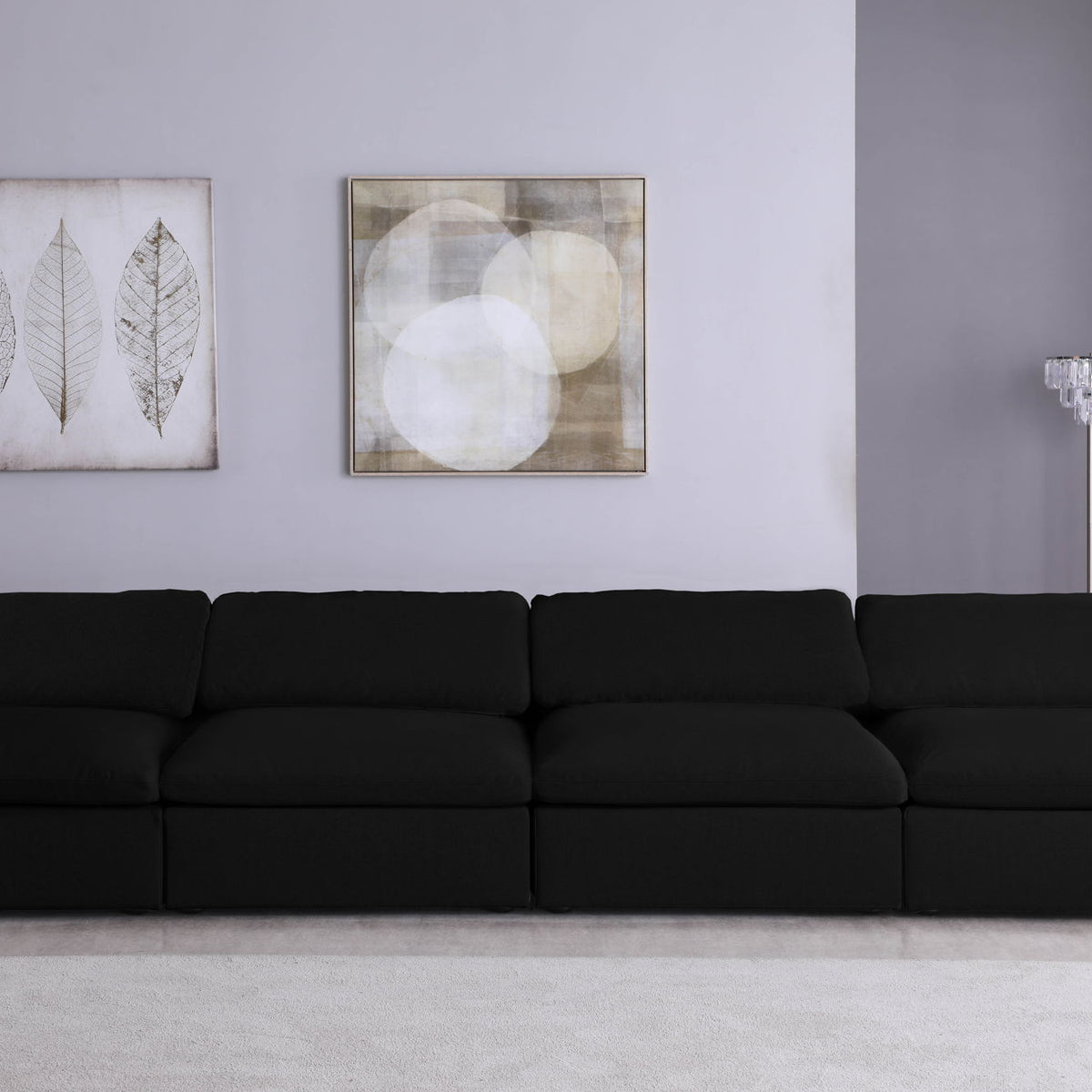 Serene - Modular Armless 4 Seat Sofa