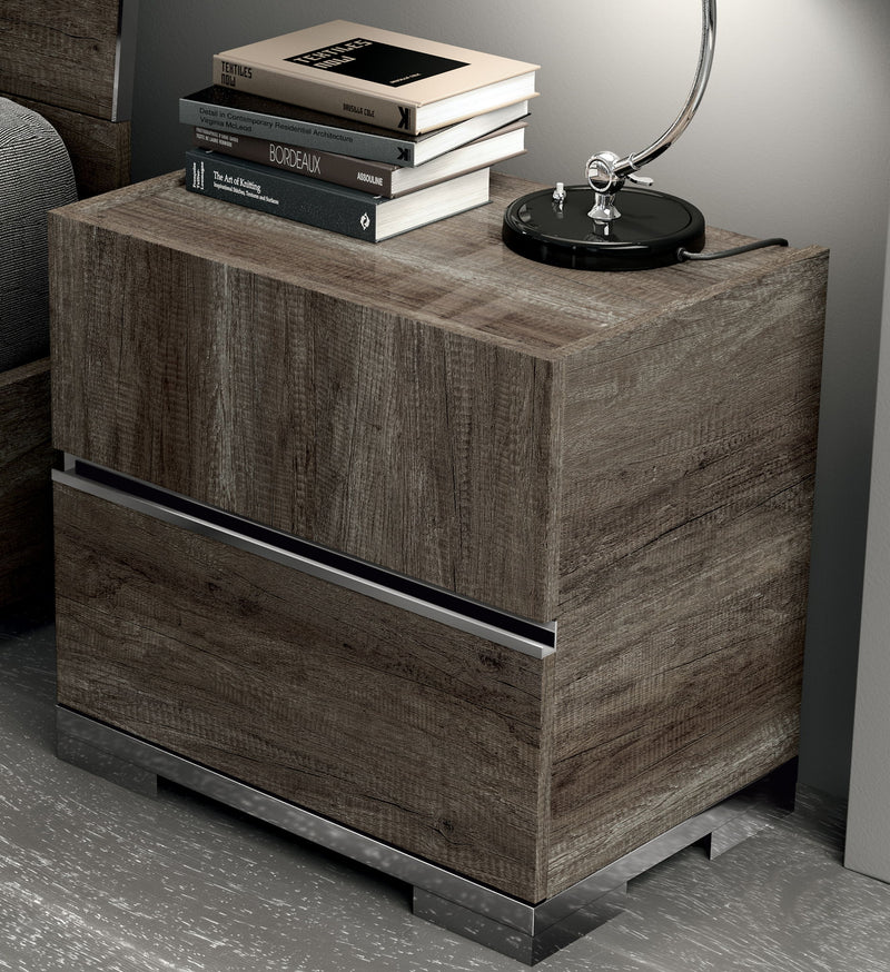 Kamea - Nightstand - Dark Brown