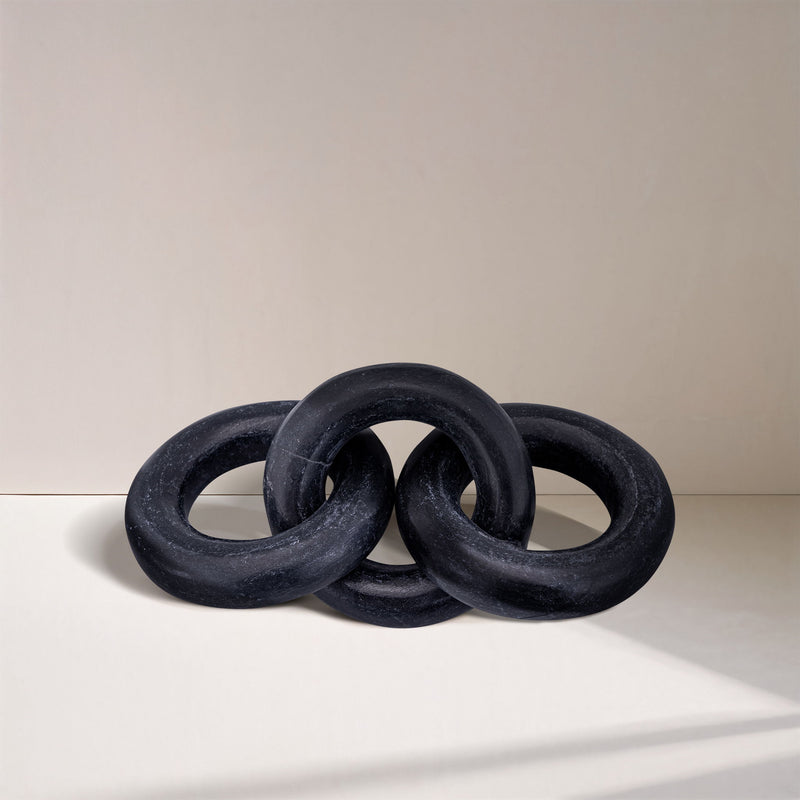 Rings - Marble Decorative Chain Links