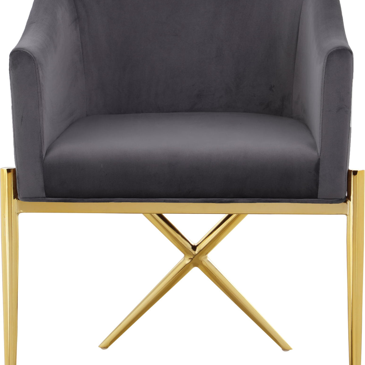 Xavier - Dining Chair with Gold Legs