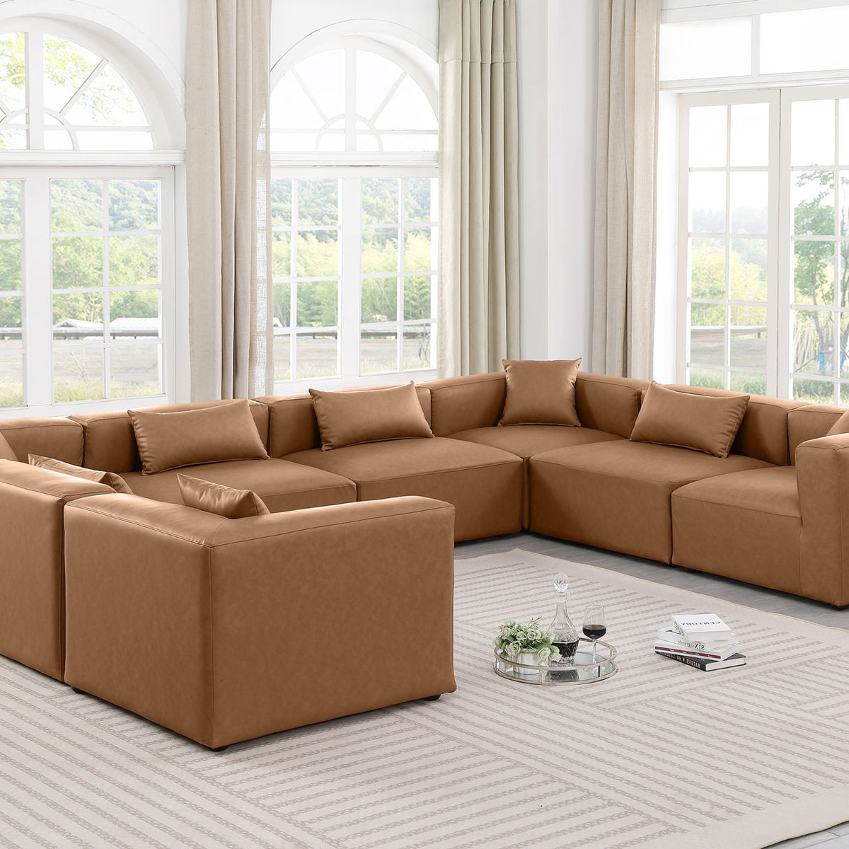 Cube - 8 Piece Modular Sectional