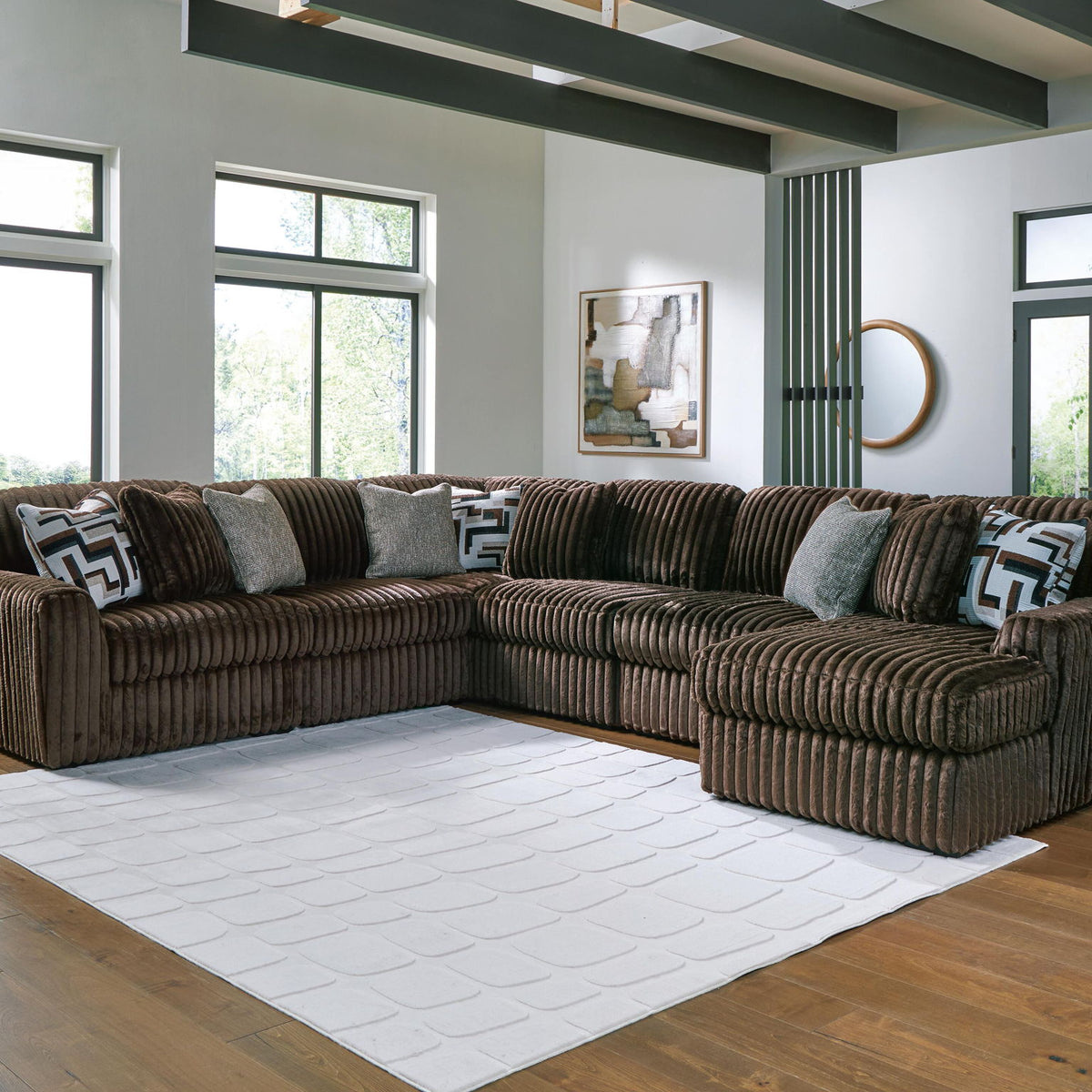 Midnight-Madness - 6 Piece Sectional