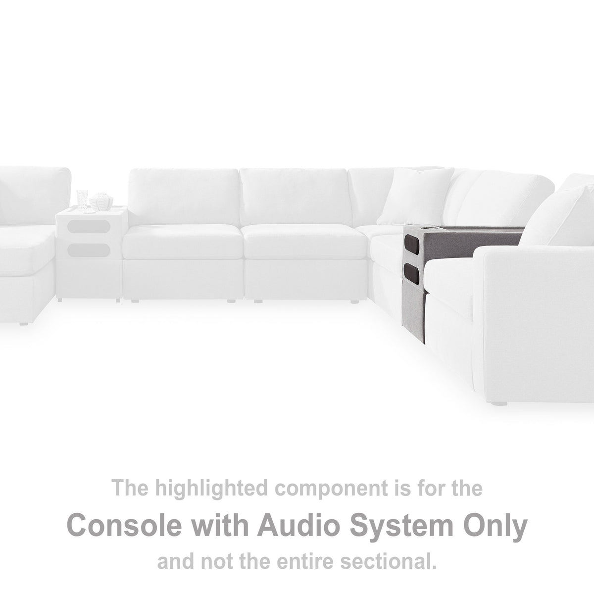 Modmax - Granite - Console With Audio System
