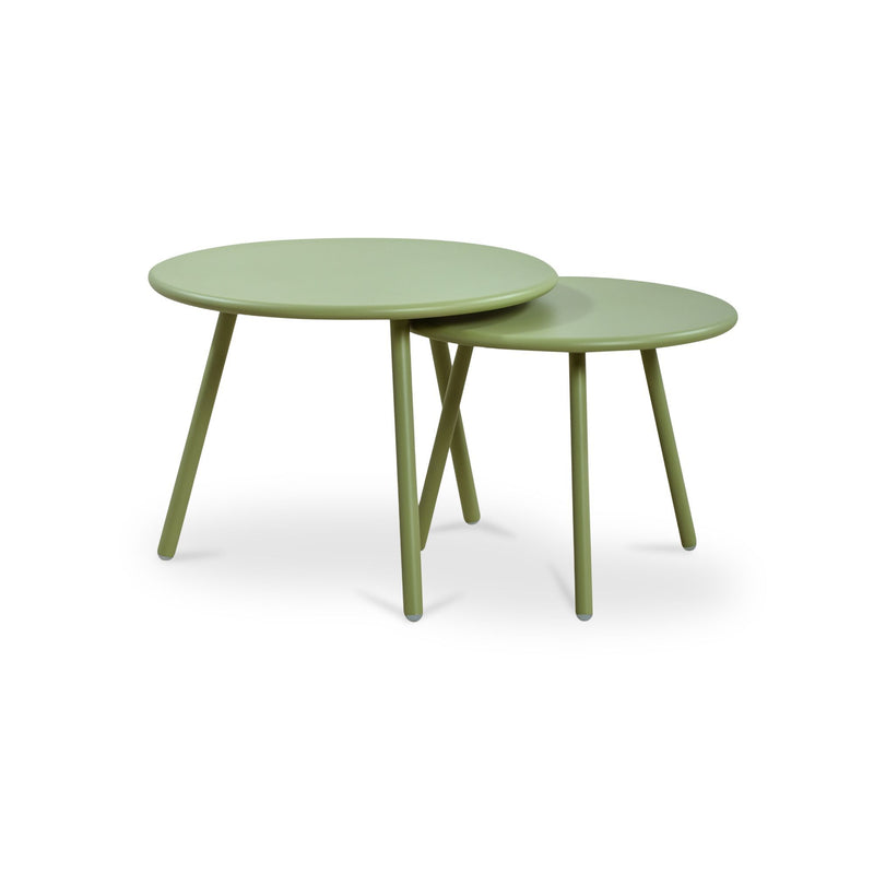 Kari - Outdoor Nesting Coffee Table - Green