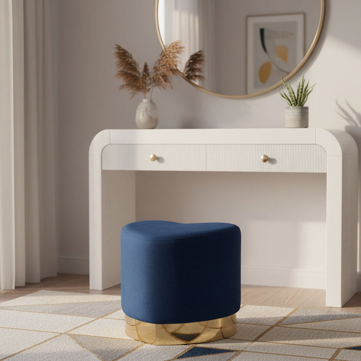 Heart - Stool Ottoman