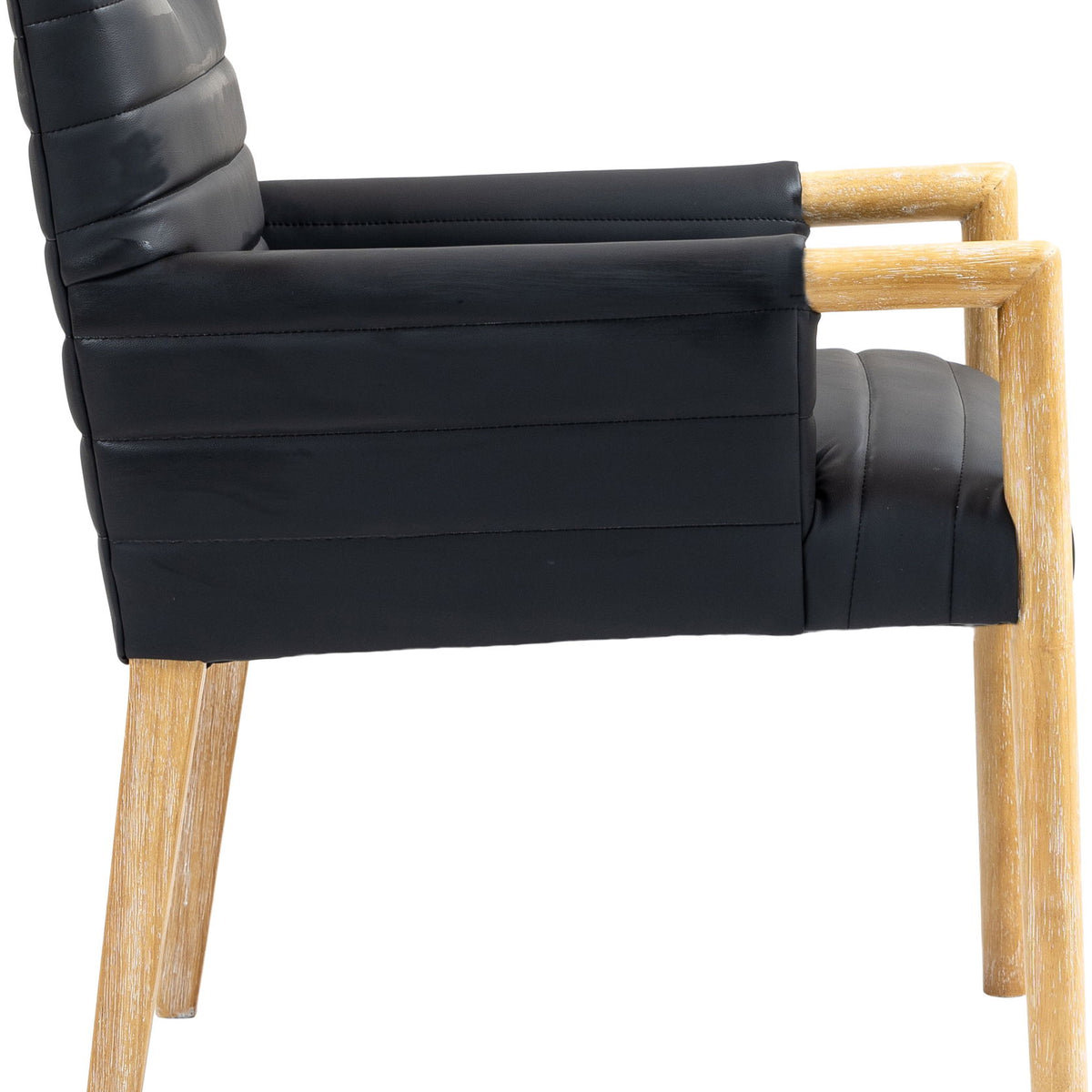 Aimee - Dining Arm Chair - Light Brown Legs