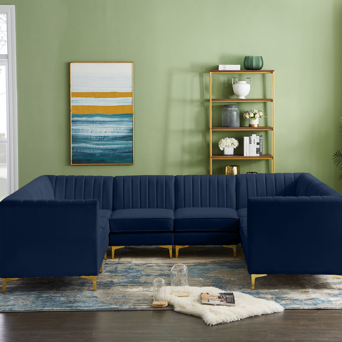 Alina - 8 Piece Modular Sectional