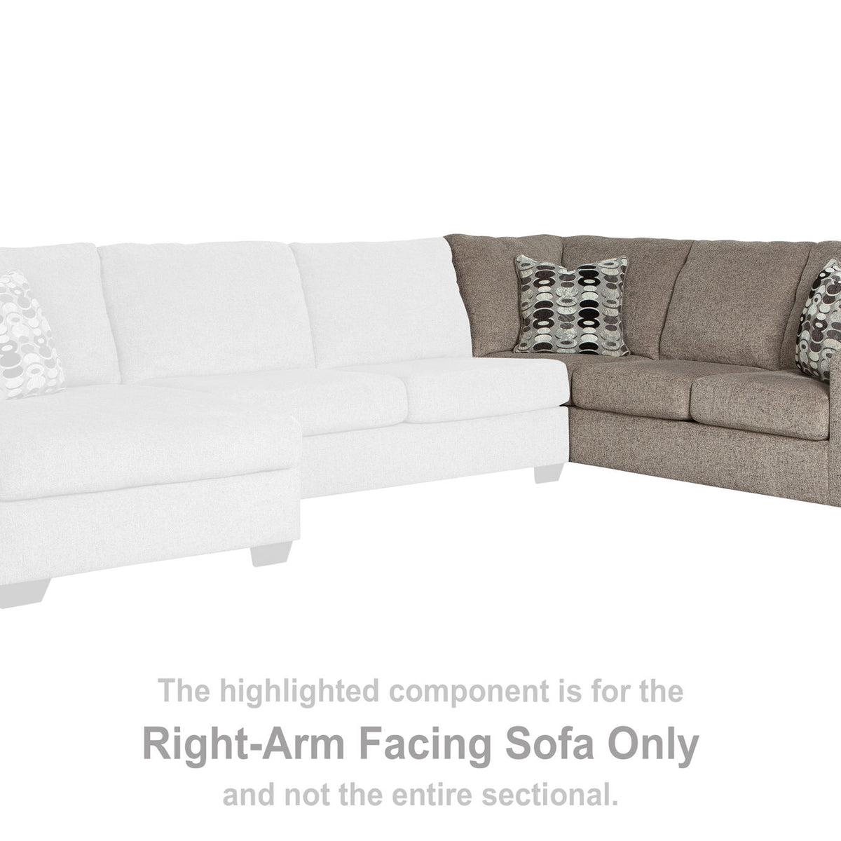 Ballinasloe - RAF Sofa - Platinum