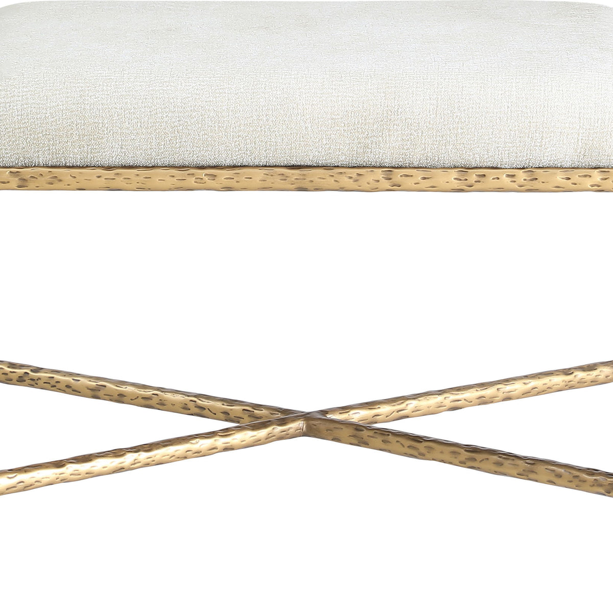 Valley - Bench With Gold Frame
