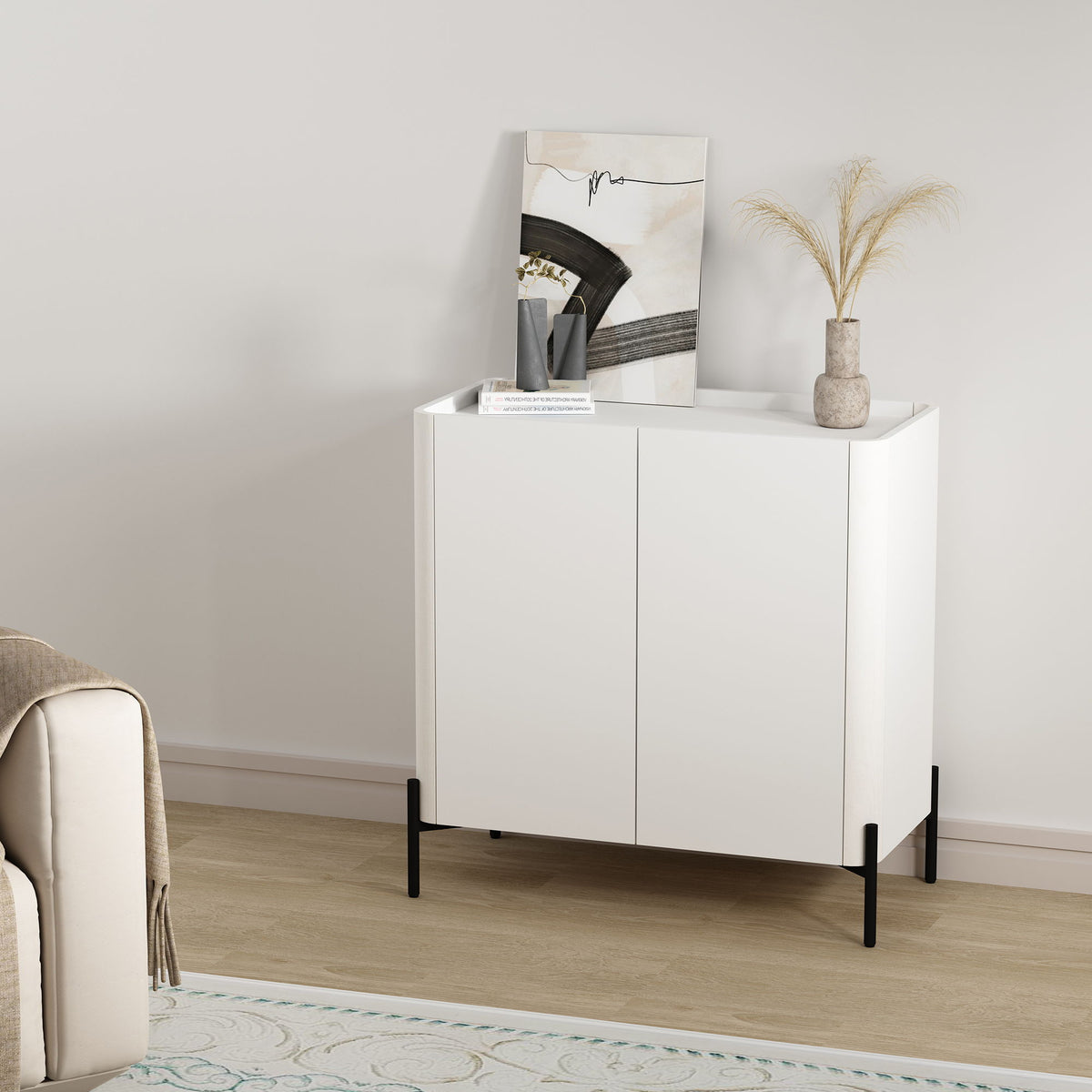 Abbey - Accent Cabinet - White