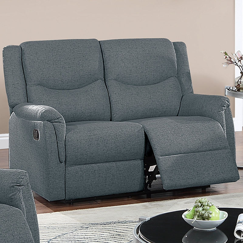2 Piece Living Room Set With Loveseat And Recliner
