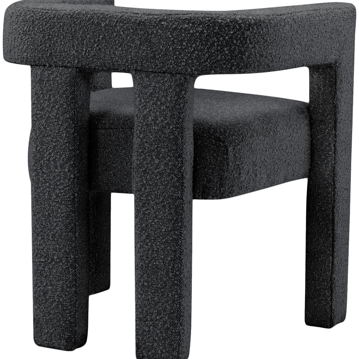 Athena - Boucle Fabric Dining Chair