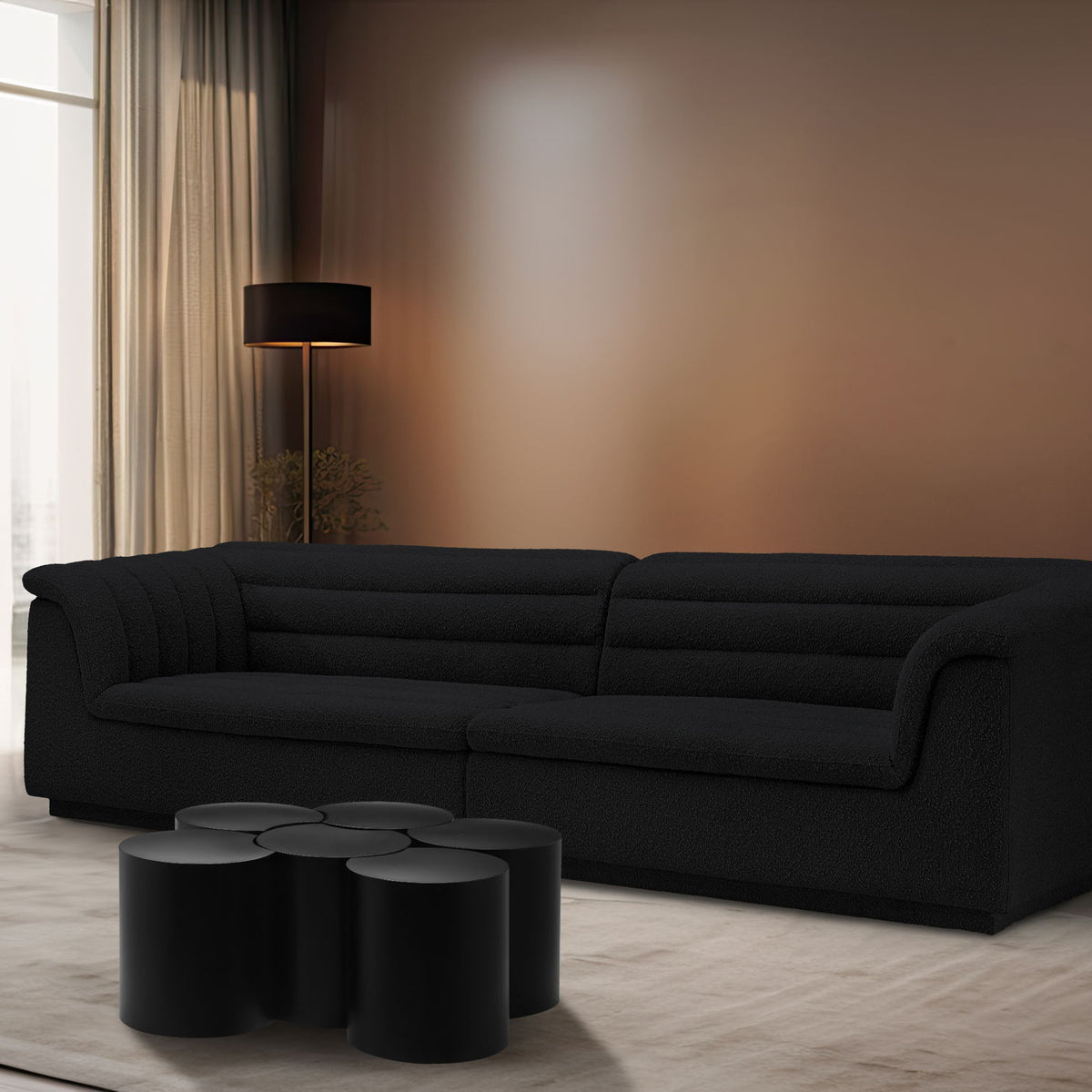 Dimple - 6 Piece Modular Coffee Table