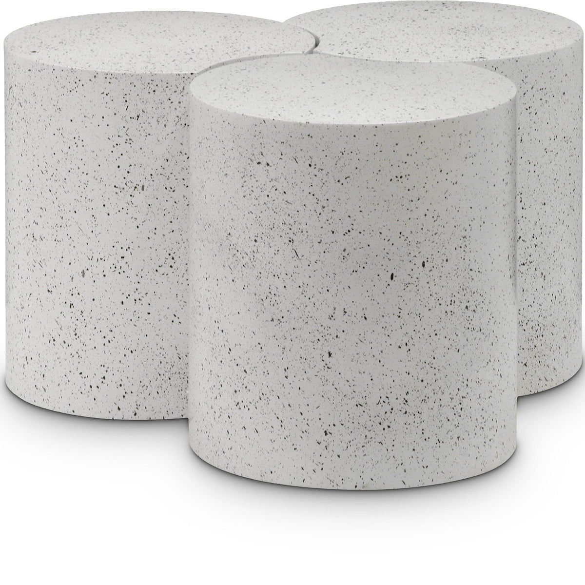 Dimple - 3 Piece Modular Coffee Table - Terazzo Finish