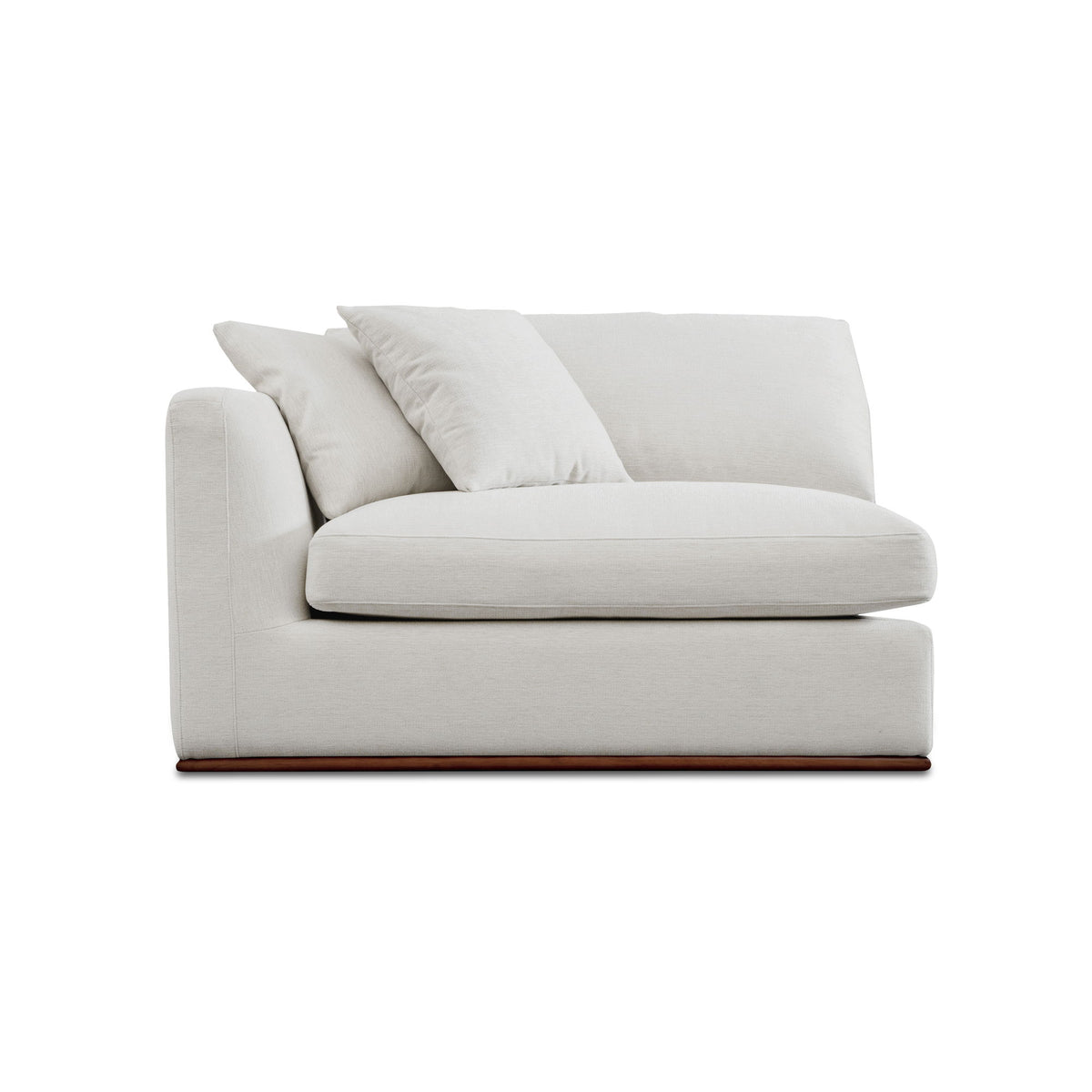 Rue - Left Arm Facing Chair - Off White