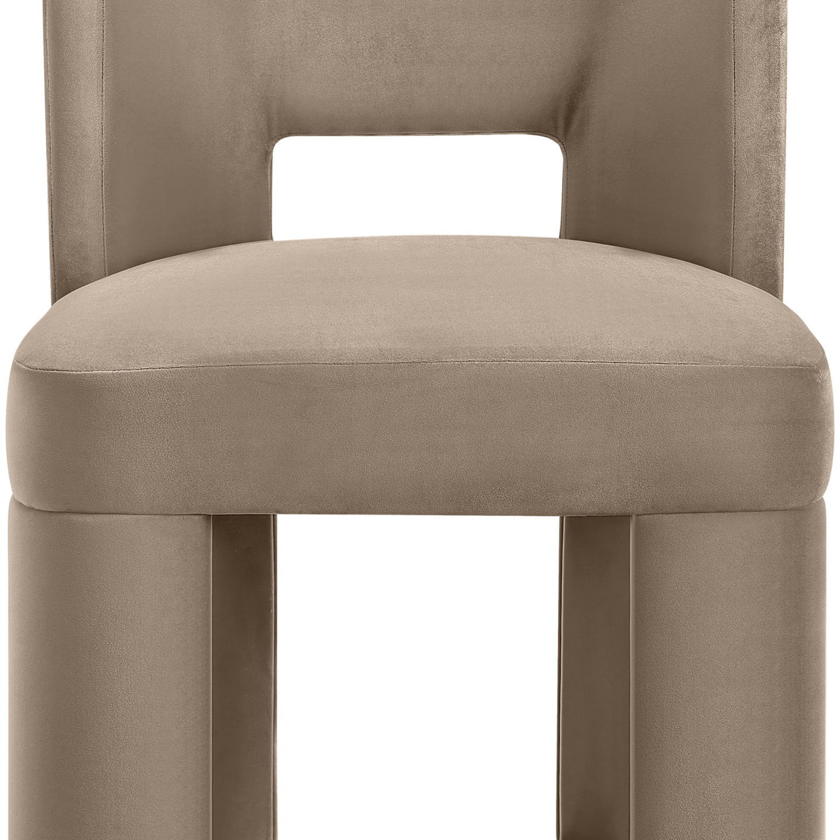 Zuno - Velvet Performance Fabric Upholstered Dining Chair (Set of 2)