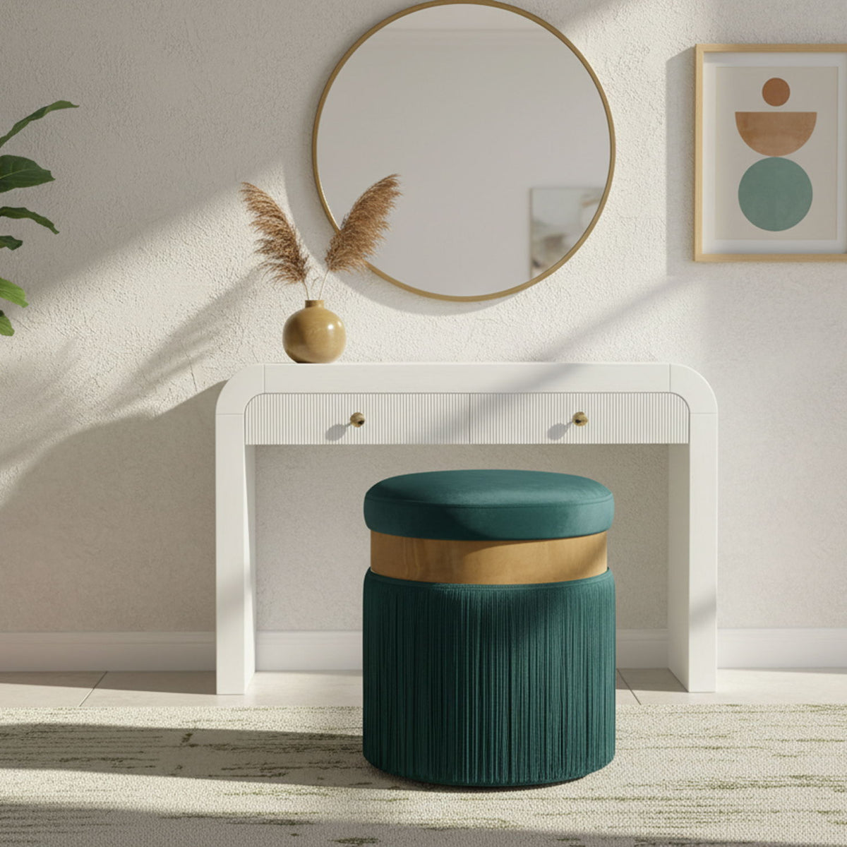 Yasmine - Stool Ottoman