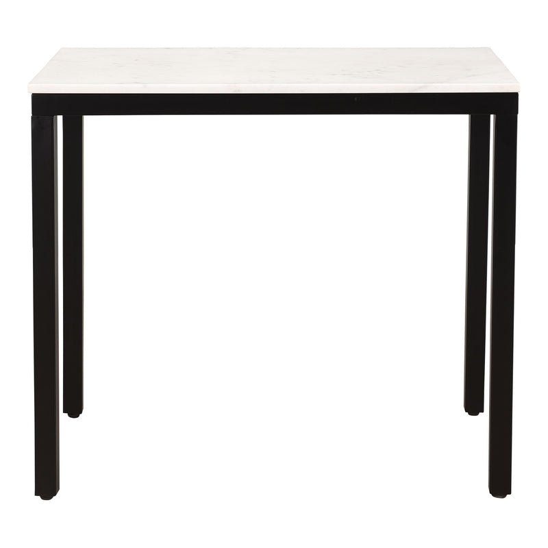 Parson - Marble Mini Desk - White