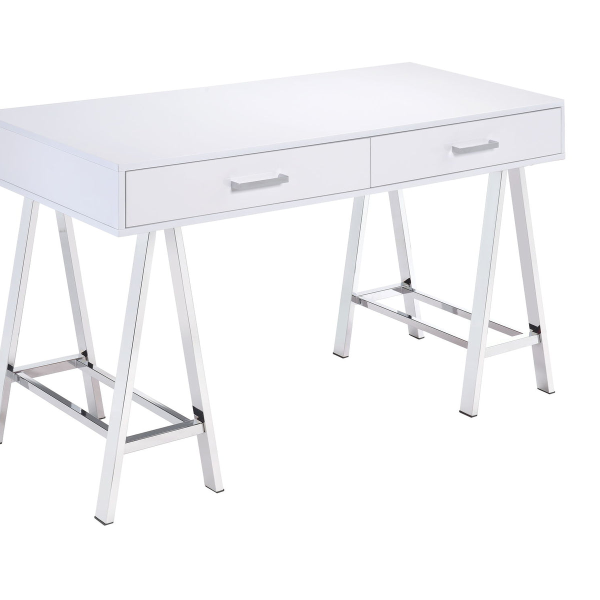 Coleen - High Gloss Writing Desk With USB