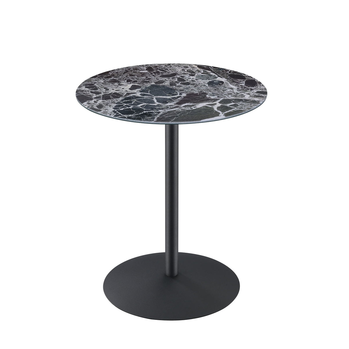 Circa - 17.5" End Table With Marble Textured Top