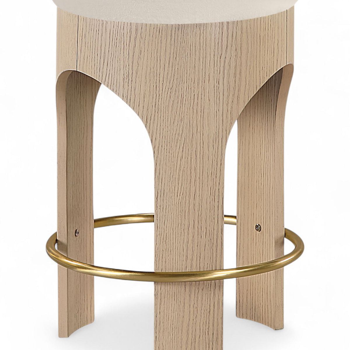Bocceli - Counter Stool - Natural Base
