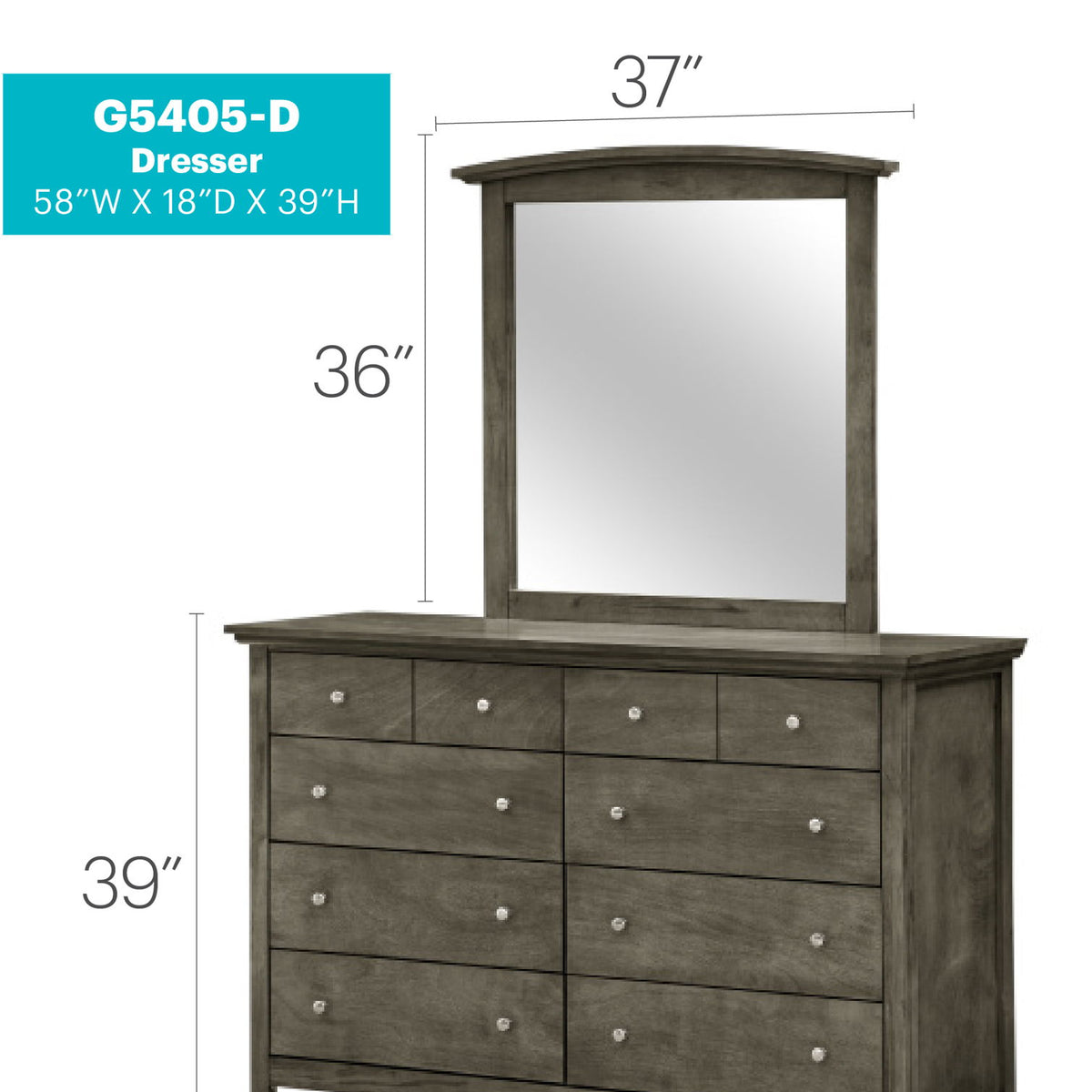 Elegant Casual Dresser For Any Room