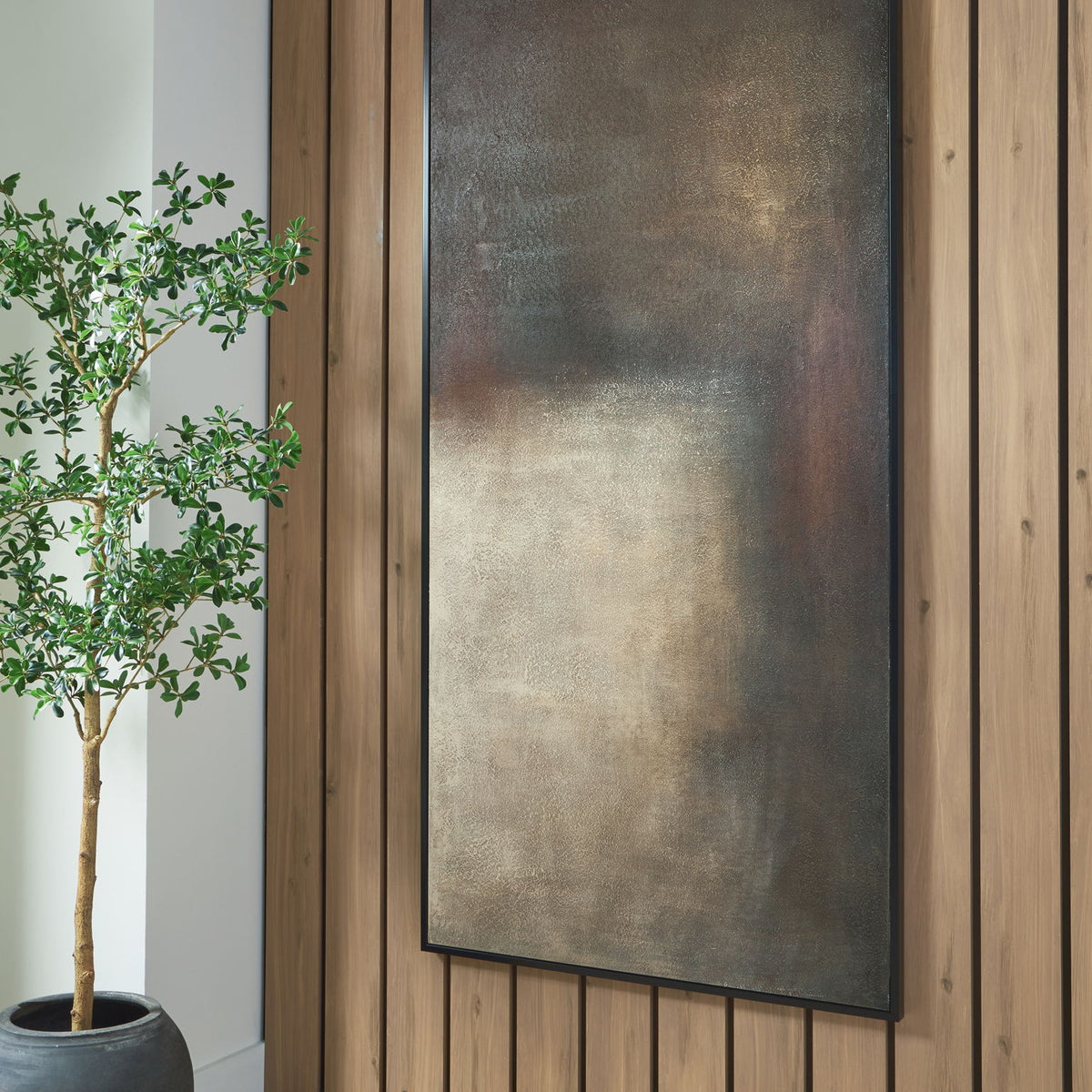 Wernmen - Wall Art - Brown / Rust / Cream