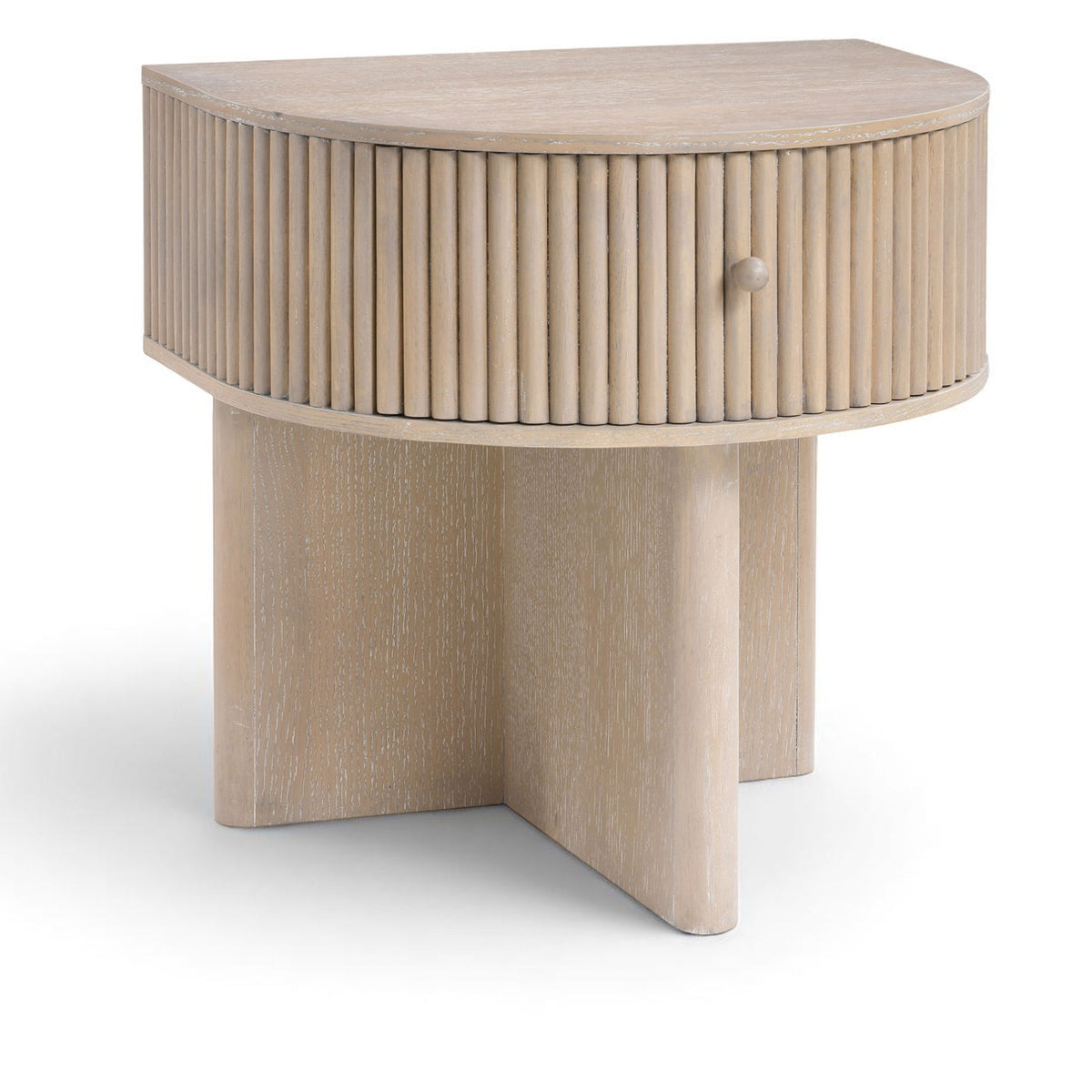 Cortland - Acacia Veneer And Solid Wood Night Stand