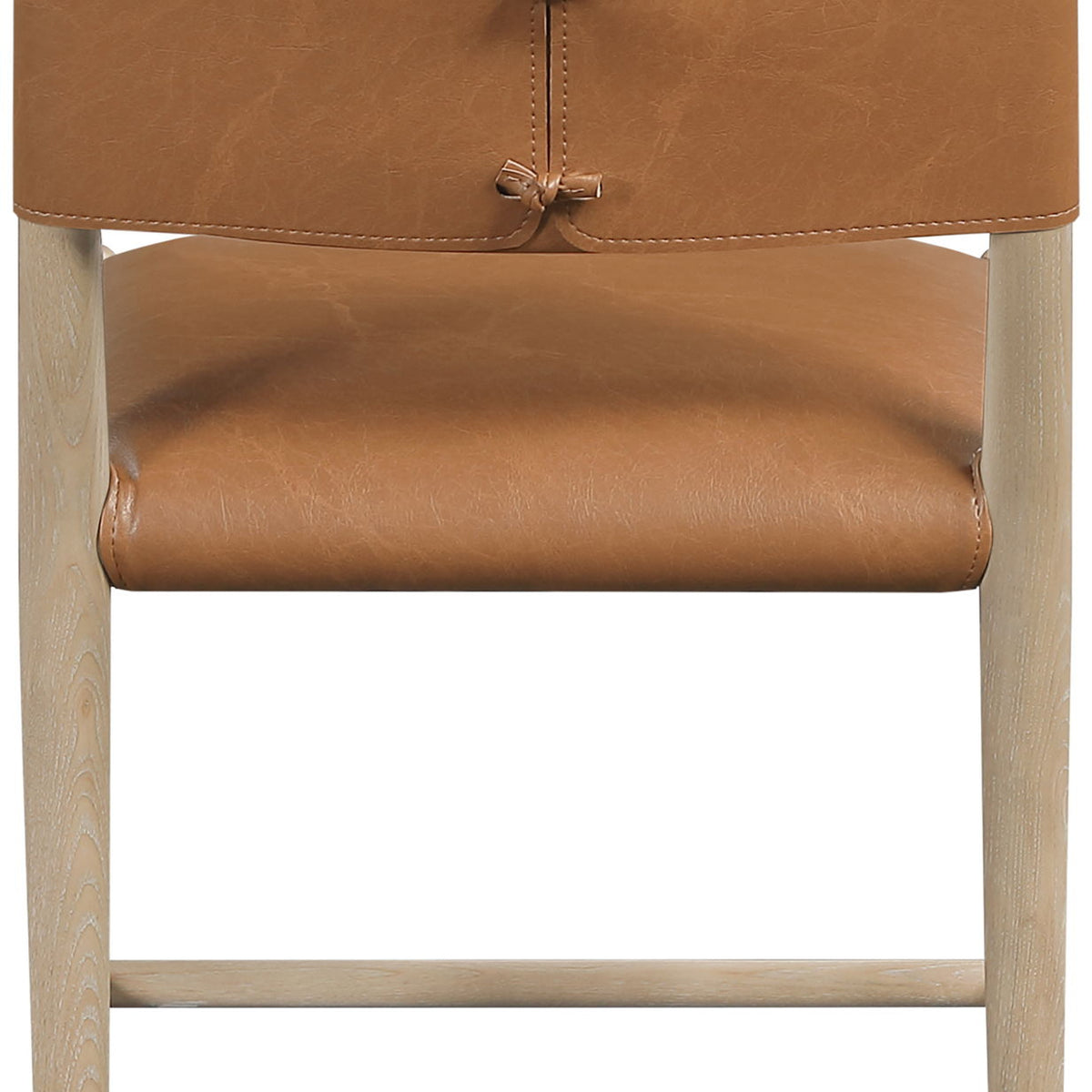 Andie - Vegan Leather Upholstered Dining Chair (Set of 2) - Natural Base