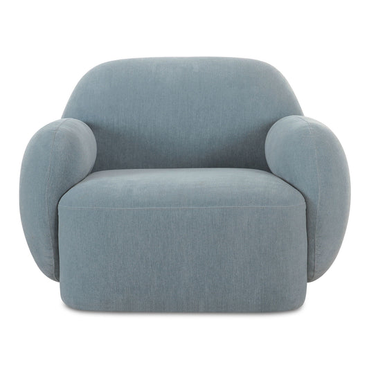 Hazel - Lounge Chair - Light Blue