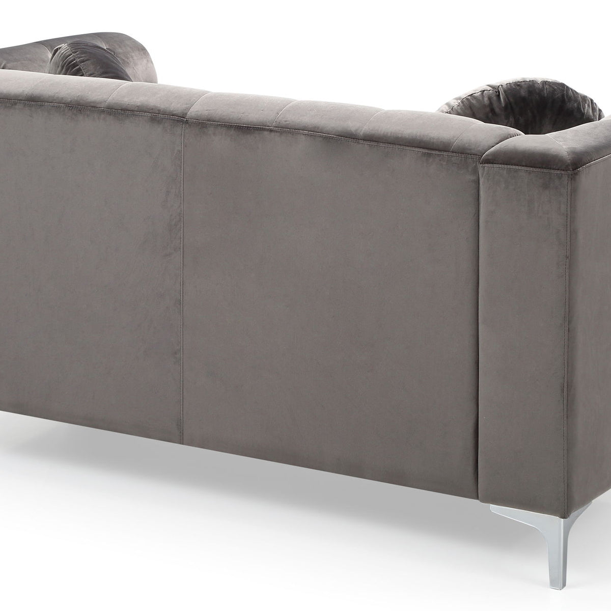 Stylish Sloped Arm Loveseat
