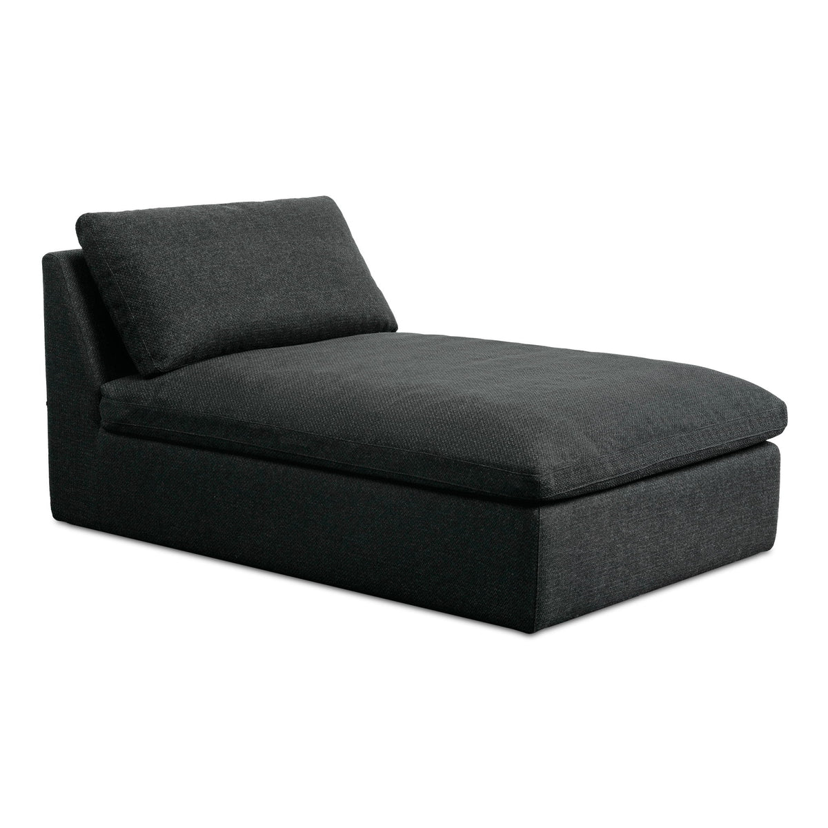 Miles - Outdoor Chaise - Charcoal